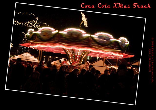 Coca Cola XMas Truck ... Winterdorf © 2014, Kreative Impressionen, Chr.Niersmann