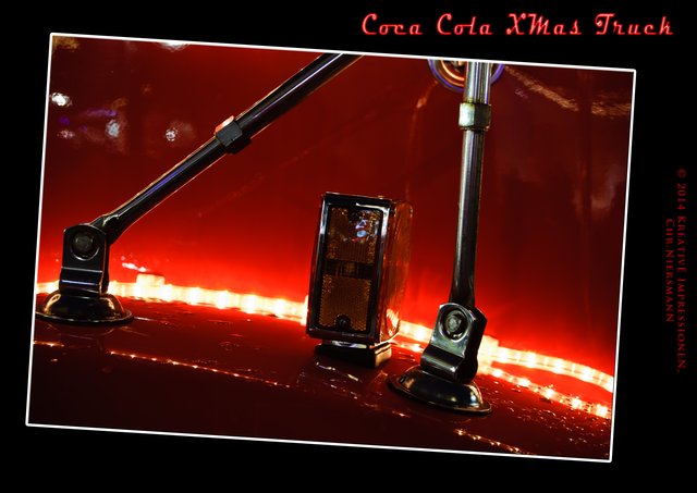 Coca Cola XMas Truck ... Blinker ... © 2014, Kreative Impressionen, Chr.Niersmann