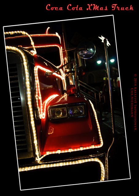 Coca Cola XMas Truck ... Lichtperspektive © 2014, Kreative Impressionen, Chr.Niersmann