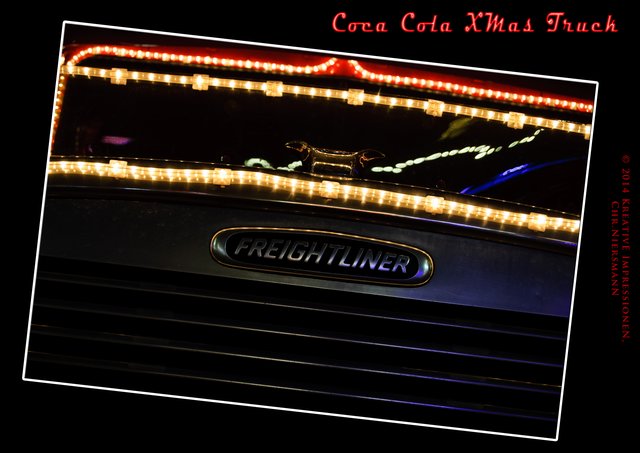 Coca Cola XMas Truck ... Kein Mack ;-)  © 2014, Kreative Impressionen, Chr.Niersmann