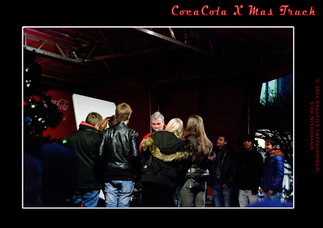 Coca Cola XMas Truck ... Showbühne © 2014, Kreative Impressionen, Chr.Niersmann