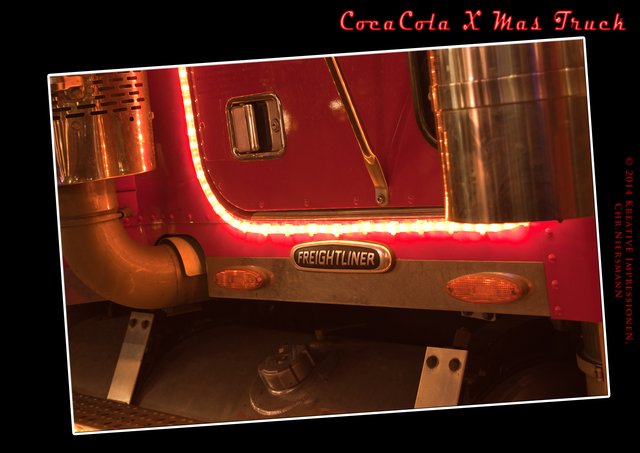 Coca Cola XMas Truck ... Details 2 ... © 2014, Kreative Impressionen, Chr.Niersmann