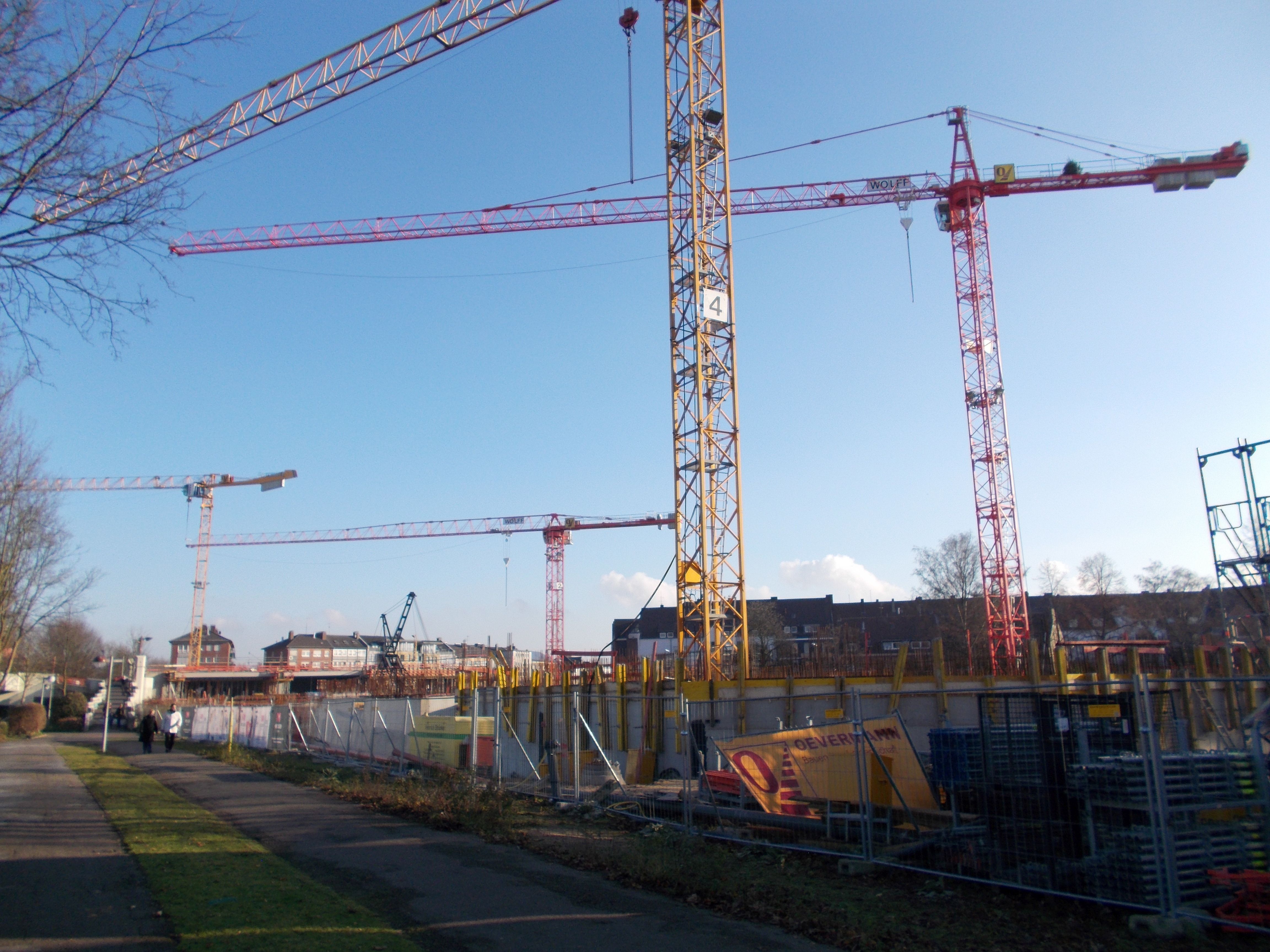 Update! Die Mercaden-Dorsten kommen. Baufortschritt - KW50/2014