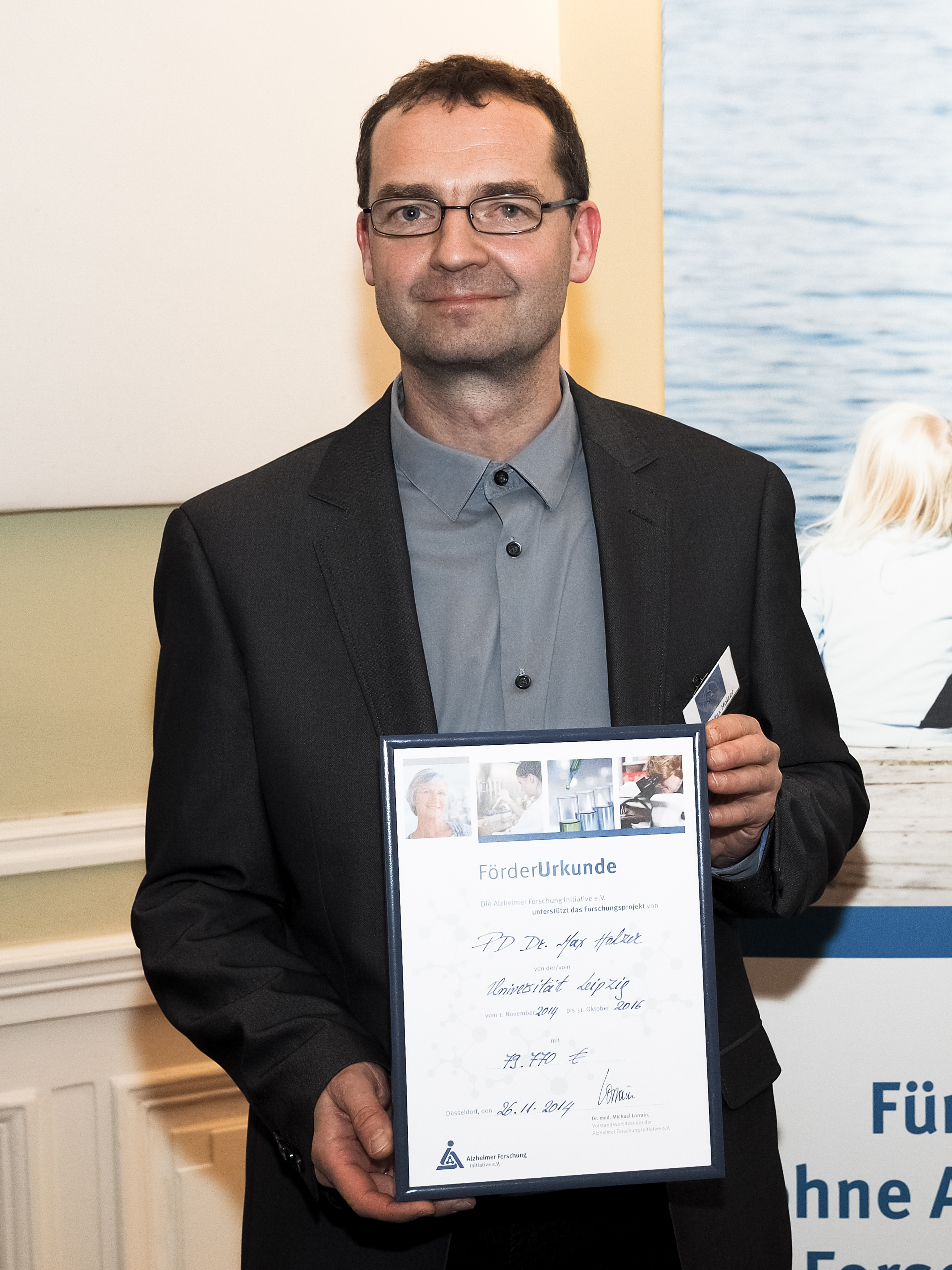 Privatdozent Dr. Max Holzer