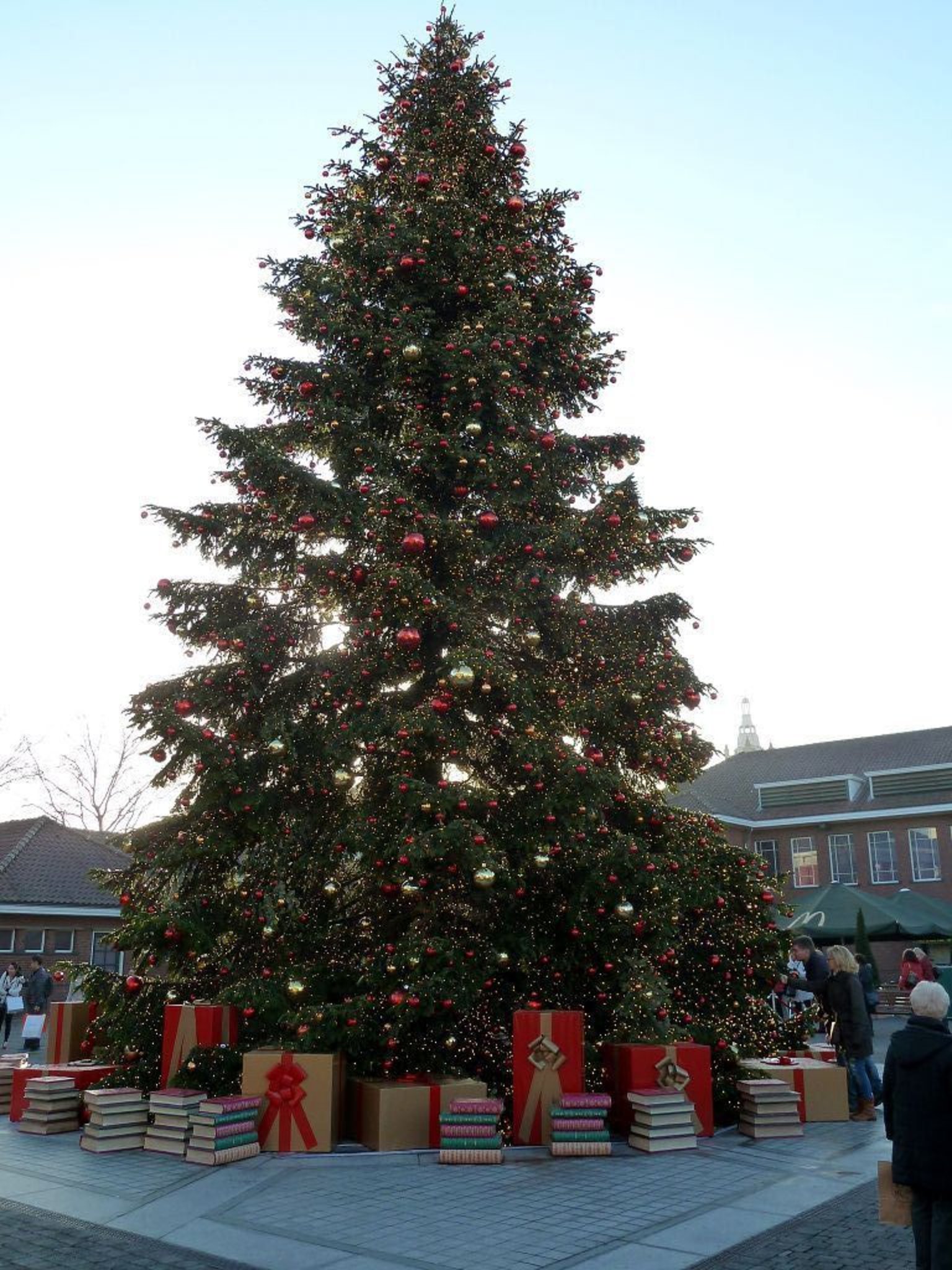 Rätselfrage Wo steht dieser Weihnachtsbaum? Duisburg