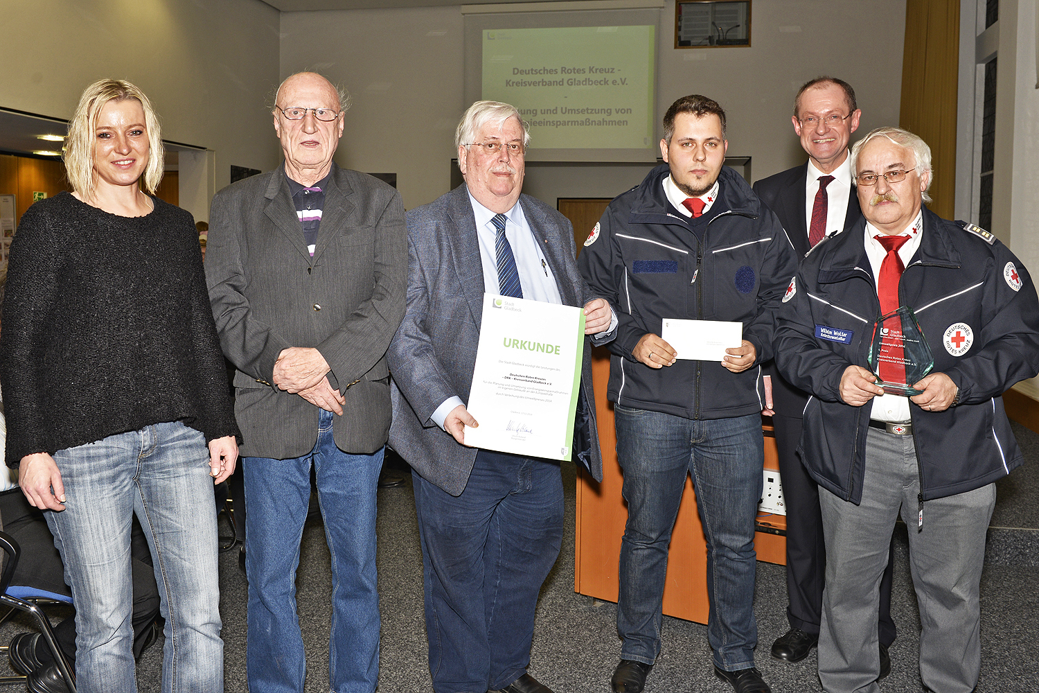 1. Platz für den DRK-Kreisverband Gladbeck.