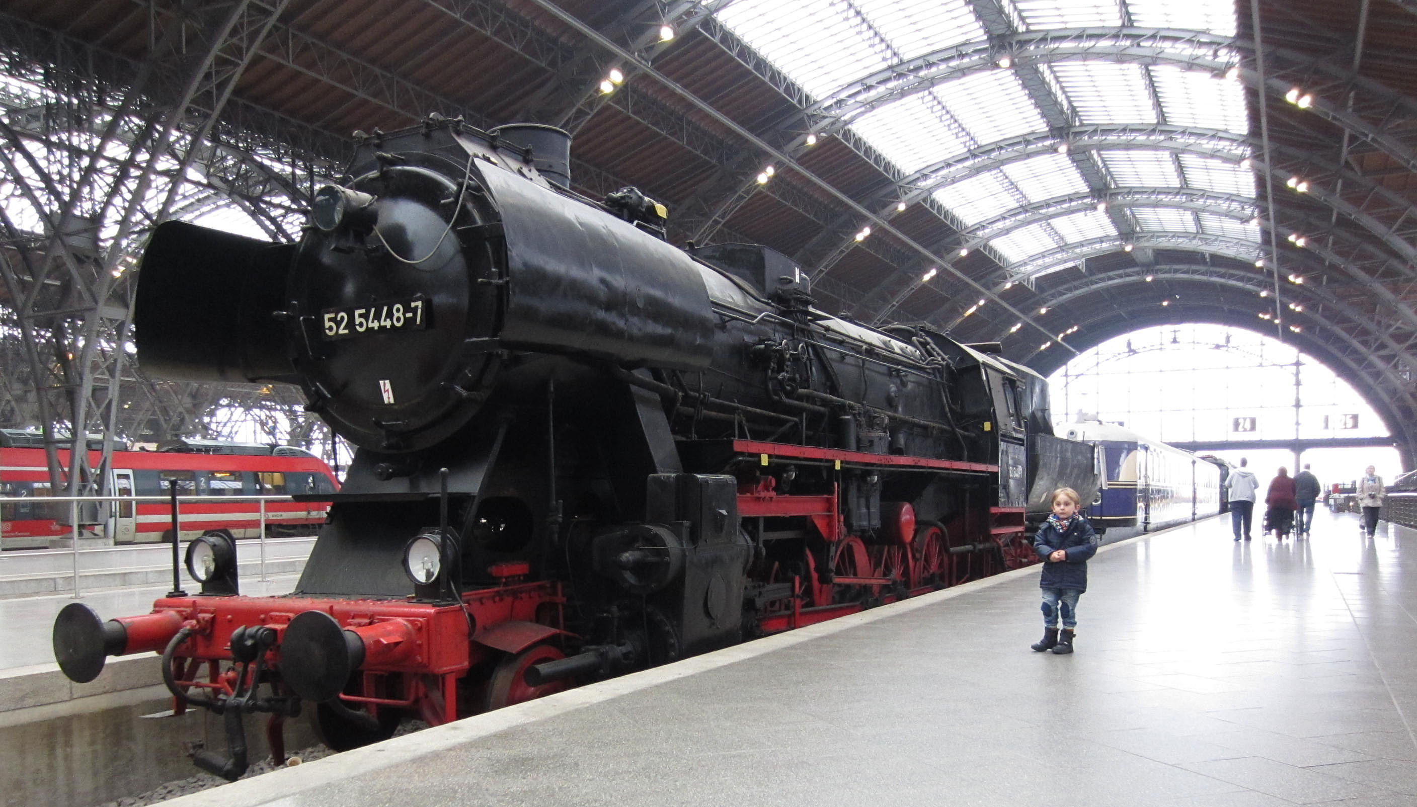 Aufnahme im Hbf Leipzig