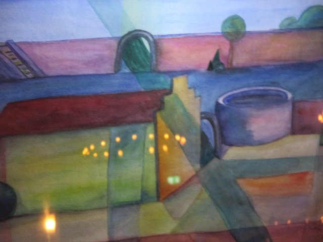 Ausschnitt des zu ersteigernden Bildes von Dagmar Schenda