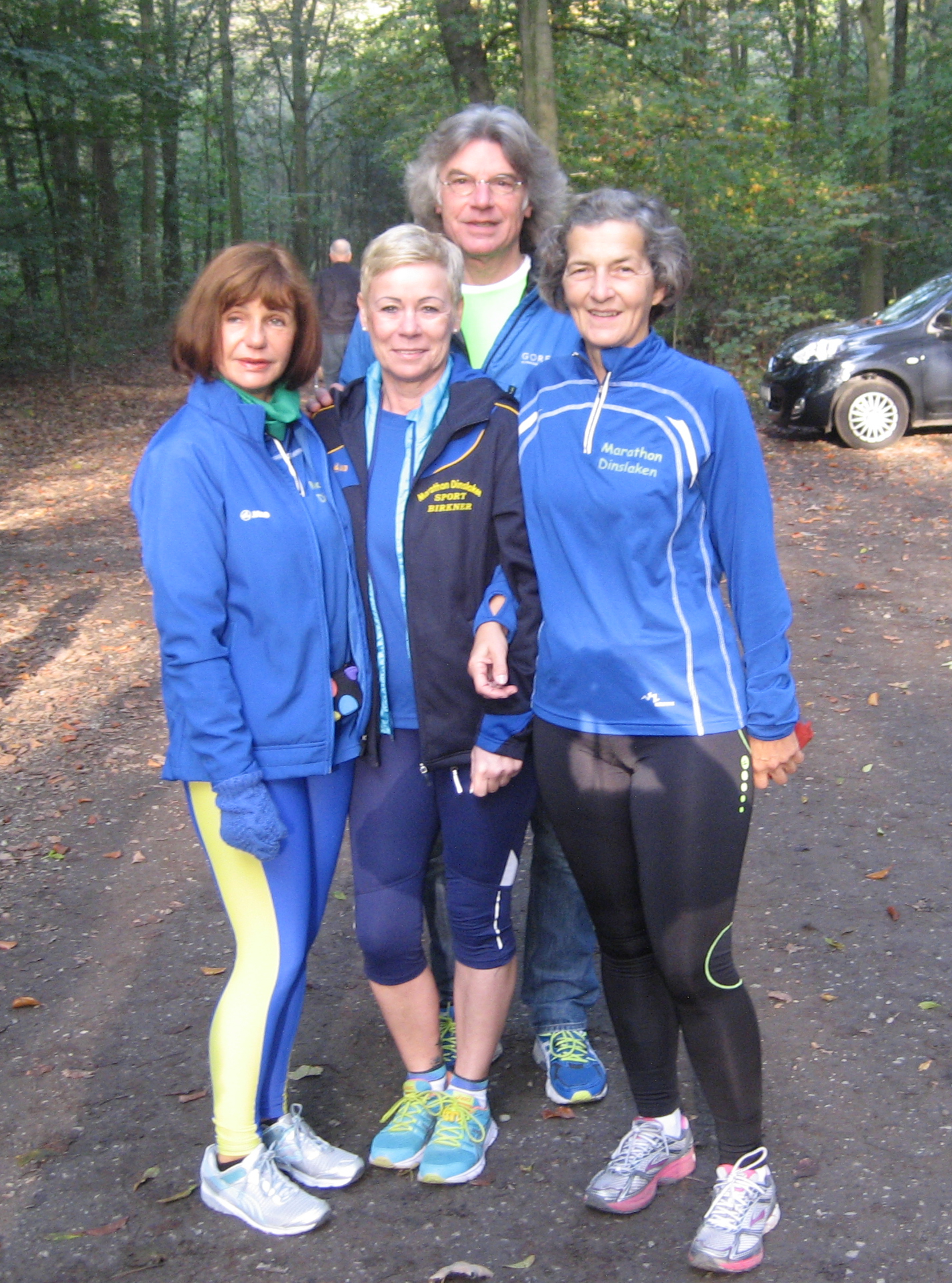 Gabi Üzel, Angelika Zacher, Wilfried Wagner, Friederike Setzepfandt (vlnr)