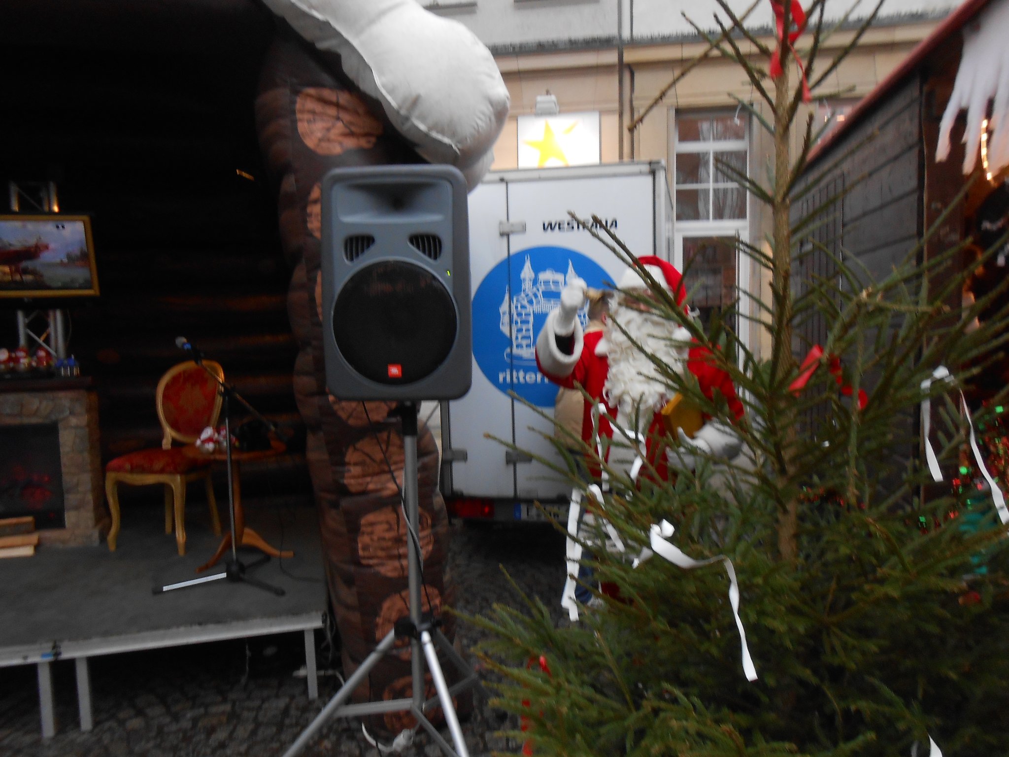 "Ich wünsche Schnee vom Weihnachtsmann EssenNord