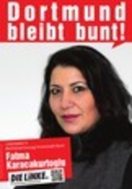 Ratvertreterin Fatma Karacakurtoglu von der Dortmunder Linkspartei.