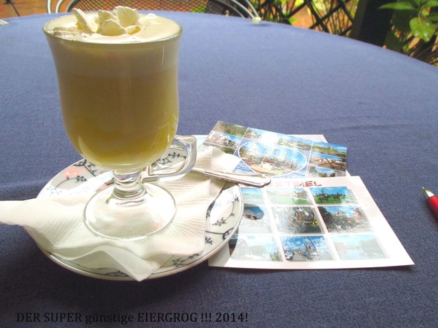 PROST! Mit diesem ZU TEUREN Eiergrog an der Nordsee ... stoße ich diesmal besser nicht an ...