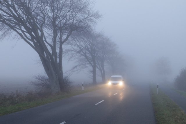Nebel und Glätte drohen zu Beginn des neuen Jahres.