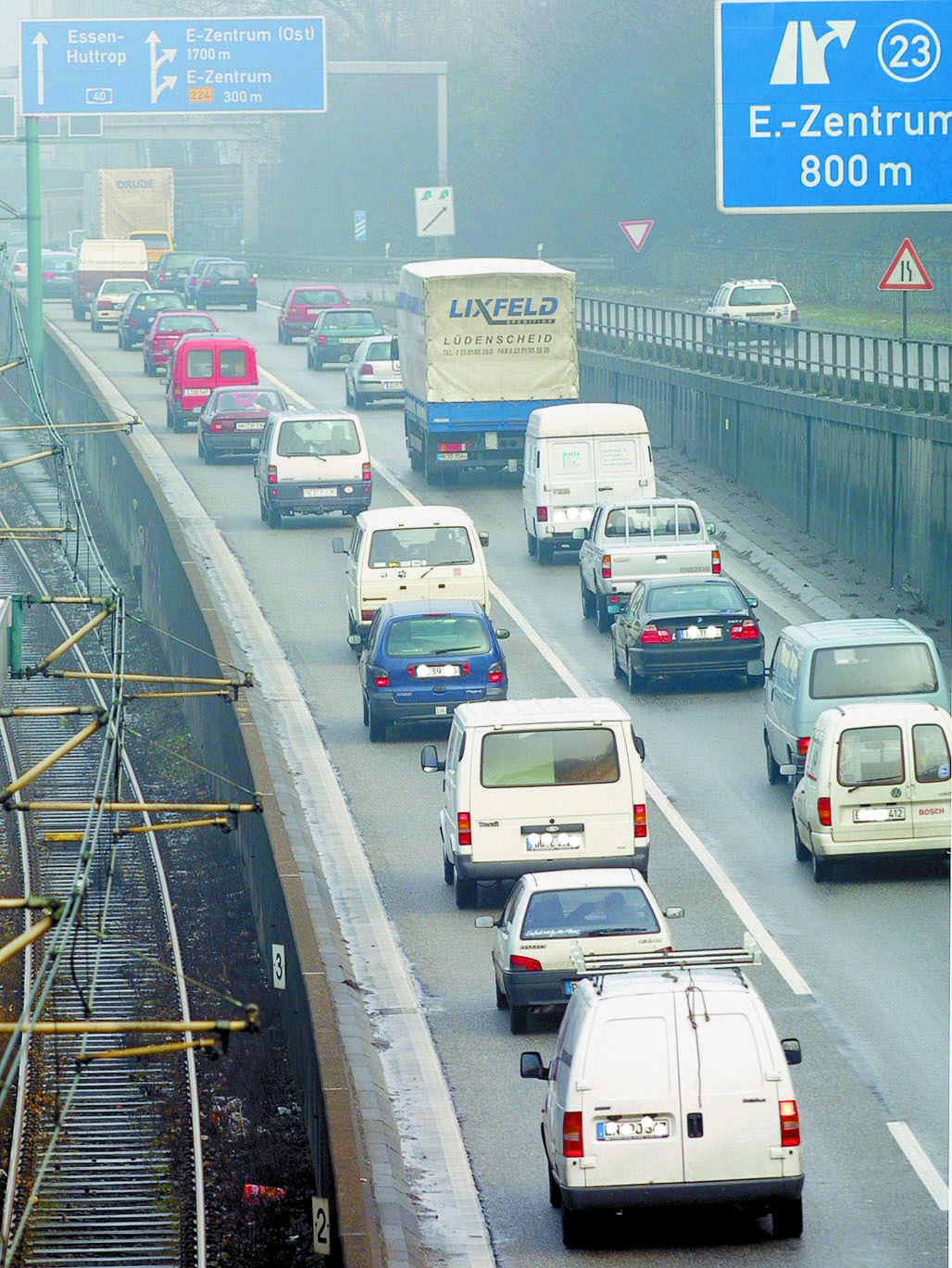 Starke Schadstoffbelastung gibt es an vielen Orten in Essen, an dreien wird regelmäßig gemessen.