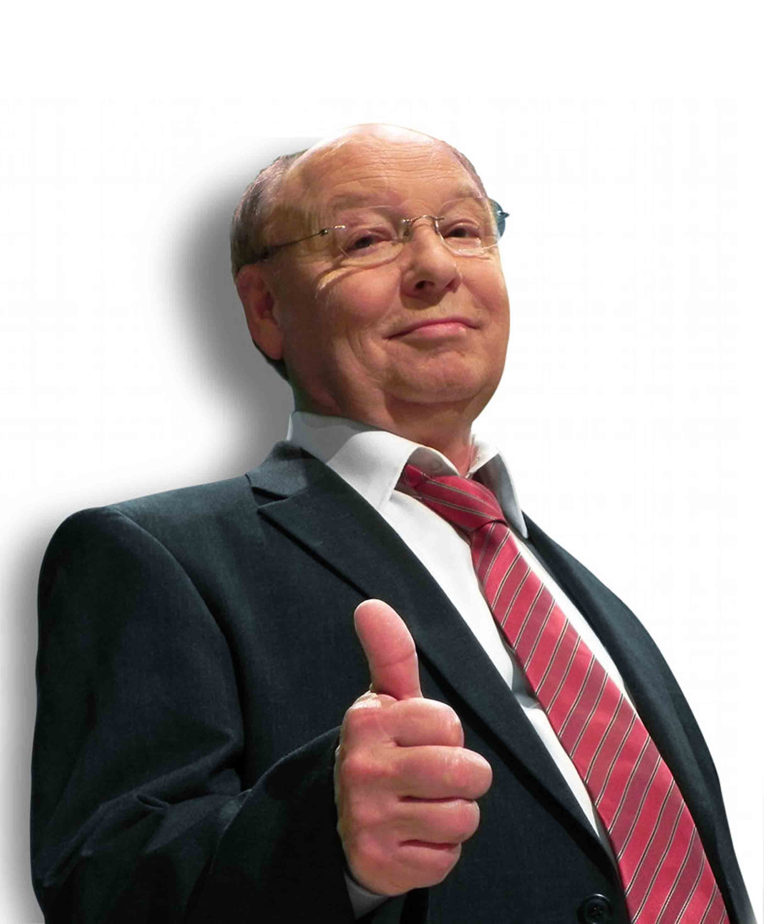 Genot Hassknecht, ungewöhnlich ruhig.