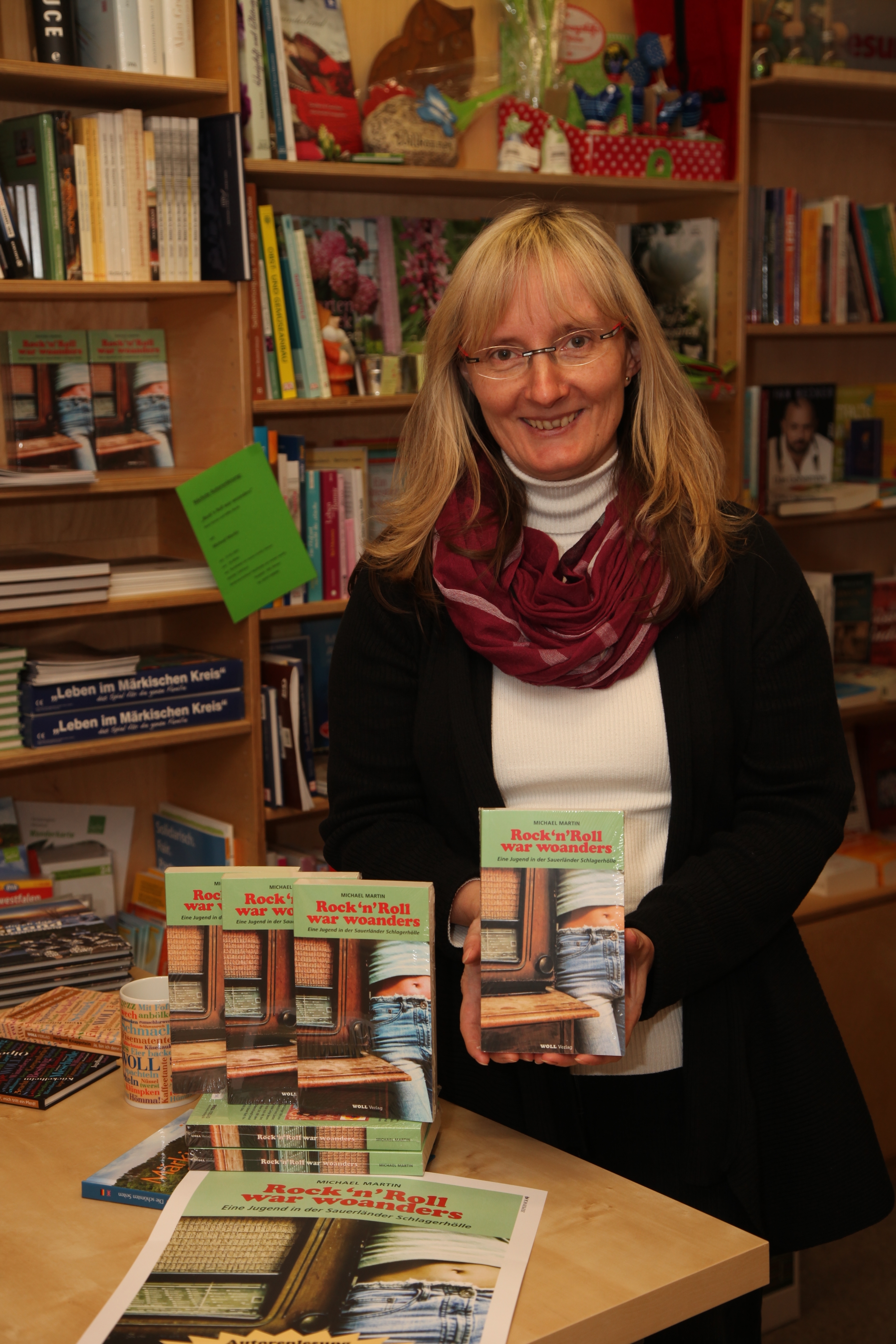 Silke Schulenburg, Inhaberin des Buchladens am Neuen Markt, veranstaltet am 27. Januar die nächste Lesung.
