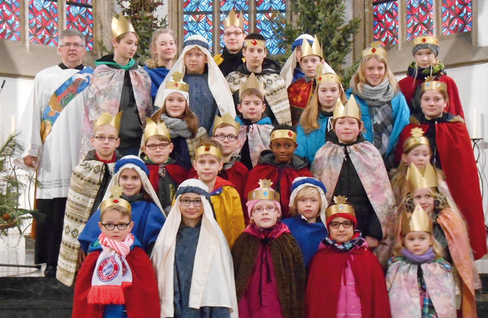 Den Sternsinger in vielen Ortschaften der Gemeinde Kranenburg wurde gern gegeben.