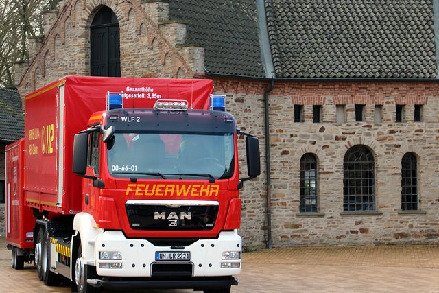 Das Infomobil Brandschutzerziehung für Schulen und Kindergärten wurde 2014 auch überholt