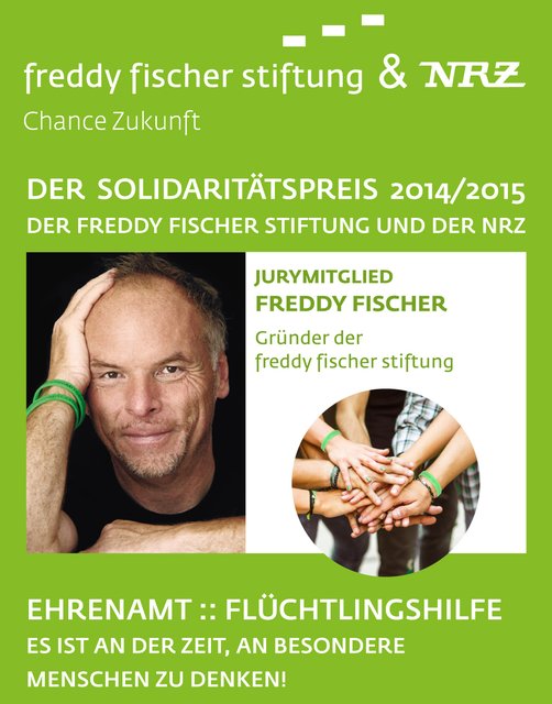 Ich freue mich über die Initiative von Reinhard Wiesemann, damit erweitert sich die Sicht auf das Thema Flüchlingsunterstützung mit einen sehr wichtigen Aspekt !!! Freddy Fischer