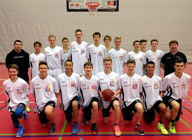 Das JBBL Team der Vereine ETB SW Essen und Citybasket Recklinghausen - Foto: Metropol Baskets Ruhr
