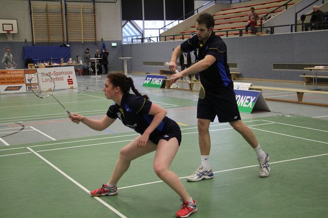 Das Langenfelder Mixed Fabienne Köhler und Ryan McCarthy