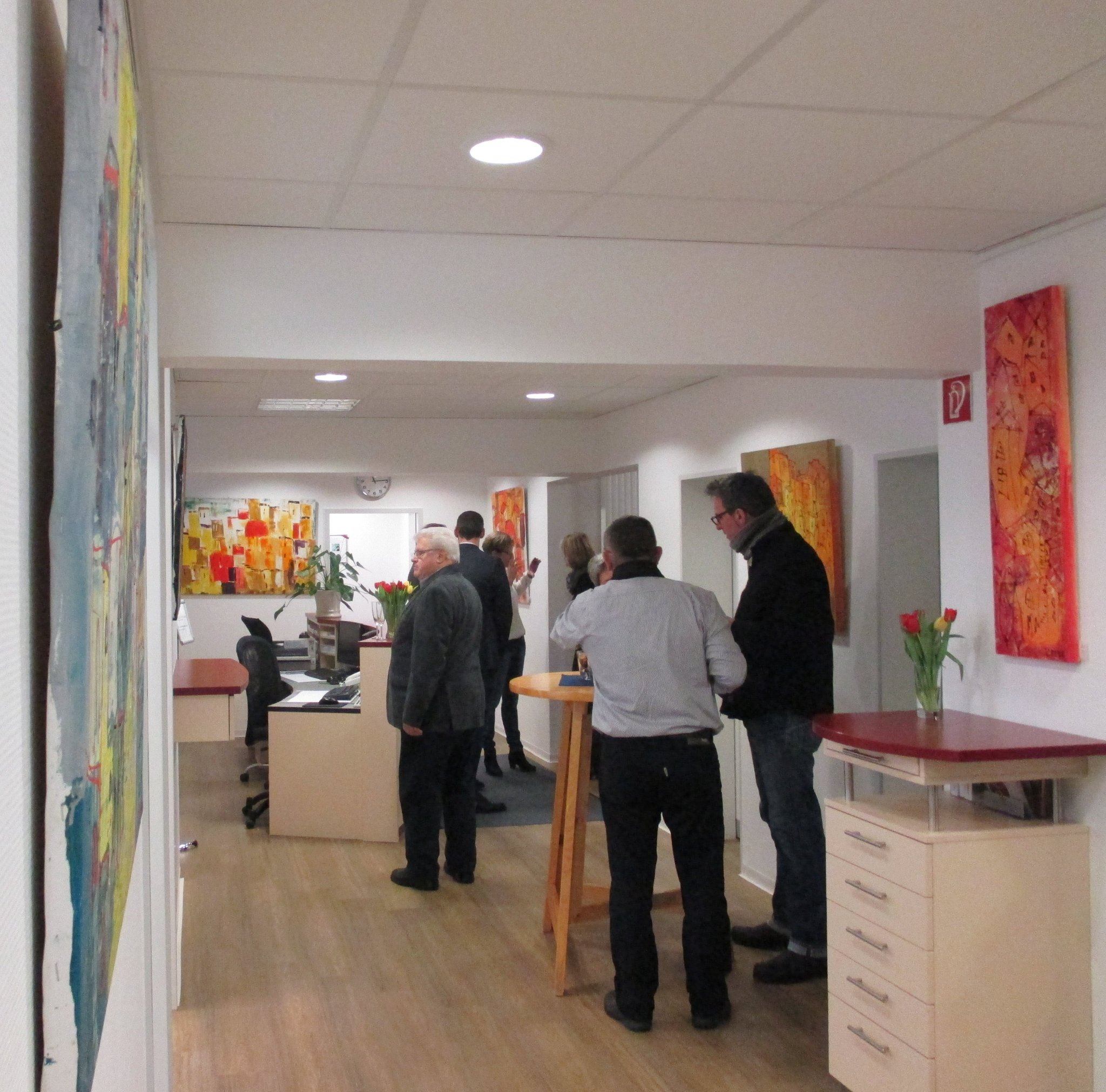 Vernissage bei Dr. von Kathen in Wuppertal Cronenberg Düsseldorf