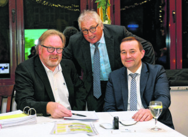 Große Pläne für 2015: Eberhard Kühnle, Beirat IGA, Hans-Peter-Wülfing, Vorstandsvorsitzender IGA, und Center-Manager Markus Haas wollen das Programm der Interessengemeinschaft noch erweitern.