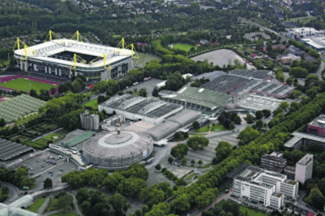 Die Westfalenhallen bleiben ein wichtiger Freizeit-, Image- und Wirtschaftsfaktor für Dortmund und steigert seine Zahlen im Jahr 2014. | Foto: Archiv