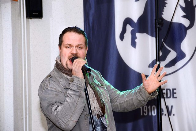 Schlagersänger Danny Pascal in Aktion.