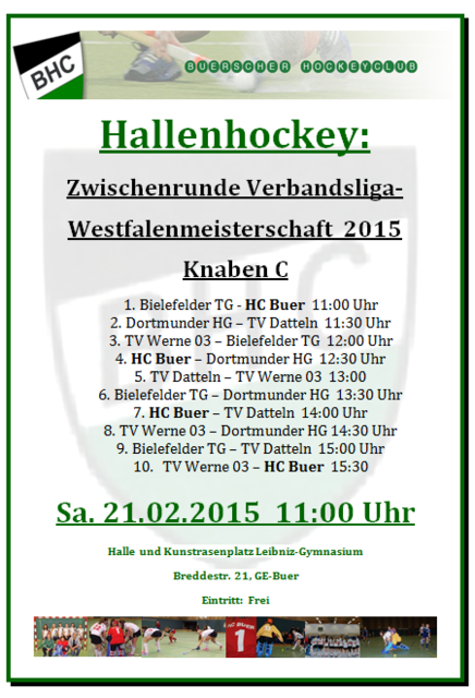 Zwischenrunde Westfalenmeisterschaft