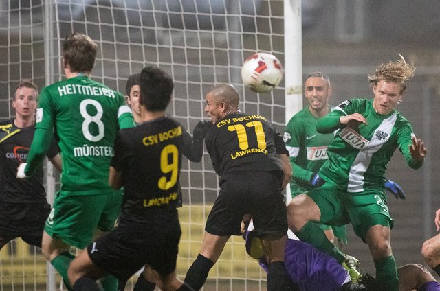 26. Minute, aus dem Gewühl heraus fällt der 1:1 Ausgleich.