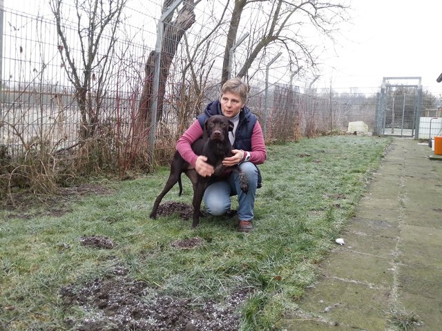 Oskar ist eine echte Schmusebacke