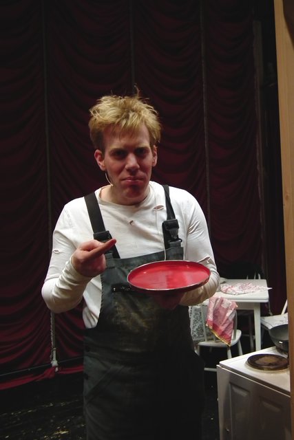 Christian/Kalle - er hat wirklich immer nur Hunger. Wenn ich ihn gesehen habe, hatte er immer etwas im Mund....lach.