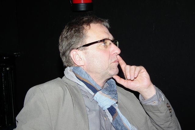 Manfred Wilmes während einer Pause.