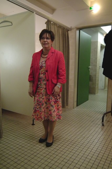 Monika Wilmes als Maria.