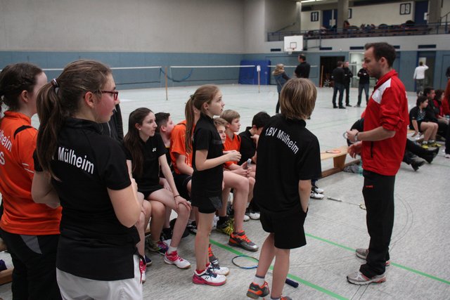 Bundesligaspieler Alexander Roovers diesmal als Coach im Einsatz