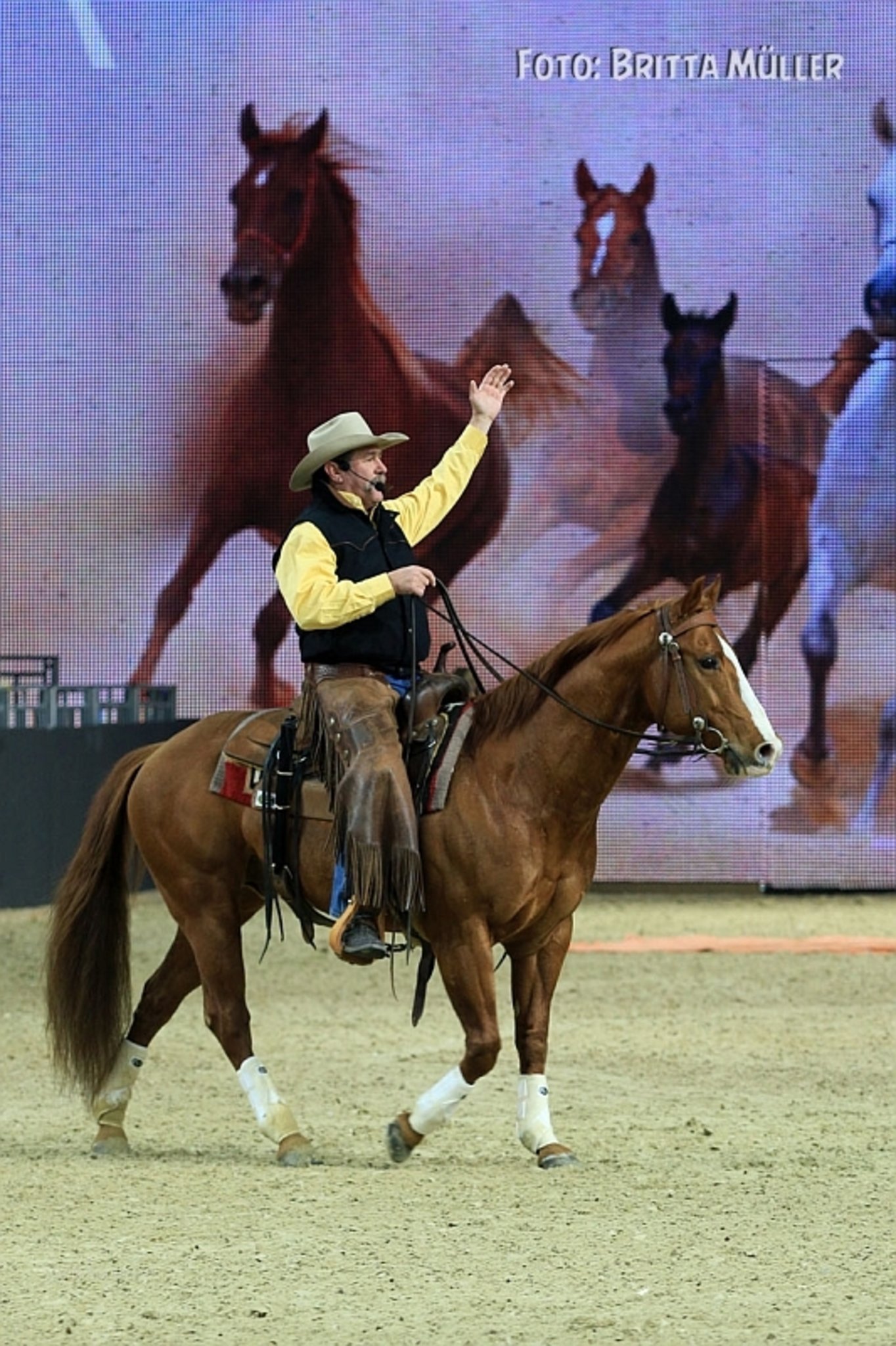Pat Parelli auf der Equitana Marl