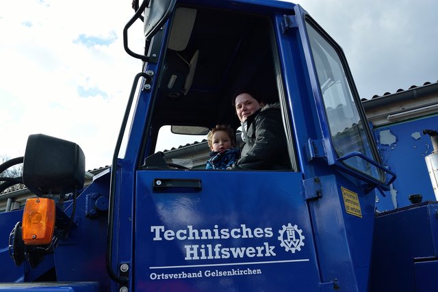 Traditionelles Osterfeuer am 04.04.2015 beim THW Gelsenkirchen.(Foto:THW Gelsenkirchen,Kurt Gritzan)