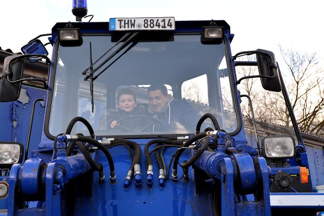 Traditionelles Osterfeuer am 04.04.2015 beim THW Gelsenkirchen.(Foto:THW Gelsenkirchen,Kurt Gritzan)