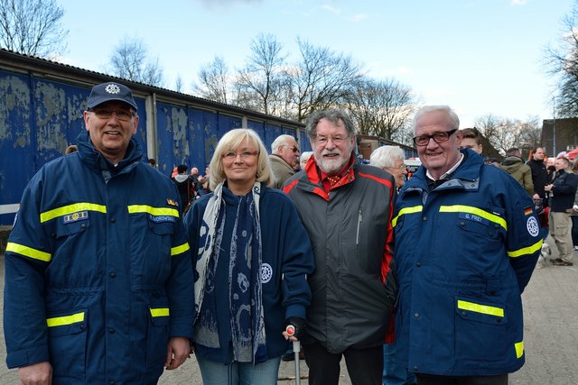 Traditionelles Osterfeuer am 04.04.2015 beim THW Gelsenkirchen.(Foto:THW Gelsenkirchen,Kurt Gritzan)