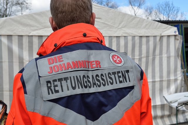 Traditionelles Osterfeuer am 04.04.2015 beim THW Gelsenkirchen.(Foto:THW Gelsenkirchen,Kurt Gritzan)