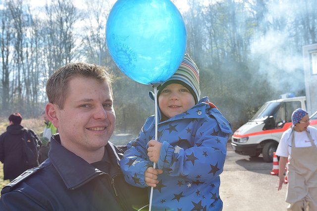 Traditionelles Osterfeuer am 04.04.2015 beim THW Gelsenkirchen.(Foto:THW Gelsenkirchen,Kurt Gritzan)