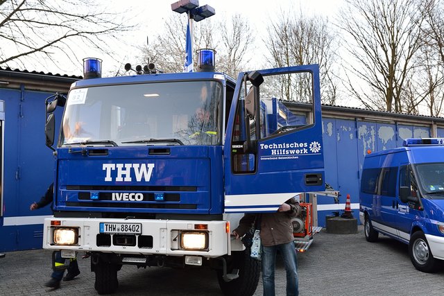 Traditionelles Osterfeuer am 04.04.2015 beim THW Gelsenkirchen.(Foto:THW Gelsenkirchen,Kurt Gritzan)