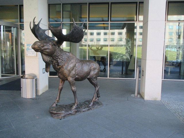 ...vor dem Hotel ... Begrüßung!