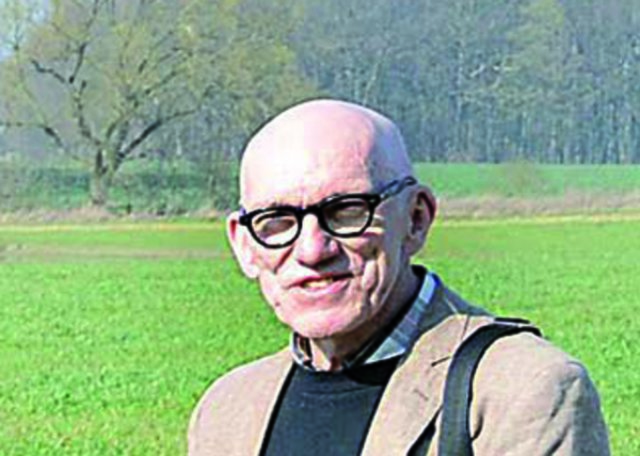 Werner Höing von der Unteren Landschaftsbehörde im Umweltamt der Stadt Dortmund führt die Tour.