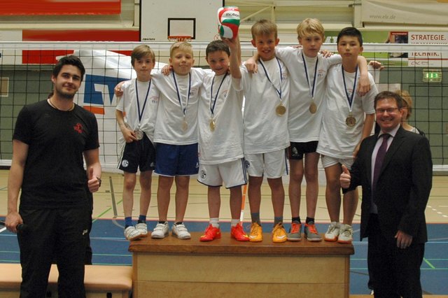 Das Team "S04" von der Gregorschule gewann das Turnier und konnte somit den Titel aus dem letzten Jahr verteidigen!