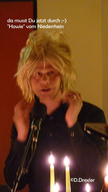 CHRISTIAN Behrens ... der Howard Carpendale des Niederrheins...?! KLASSE! ( Foto von DD)