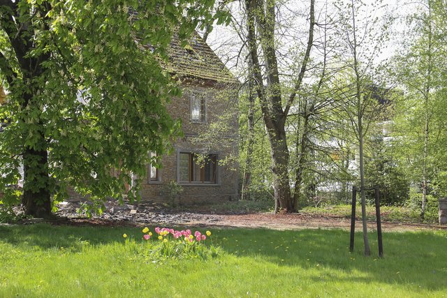 Man kann noch erahnen, wie es einmal ausgesehen hat