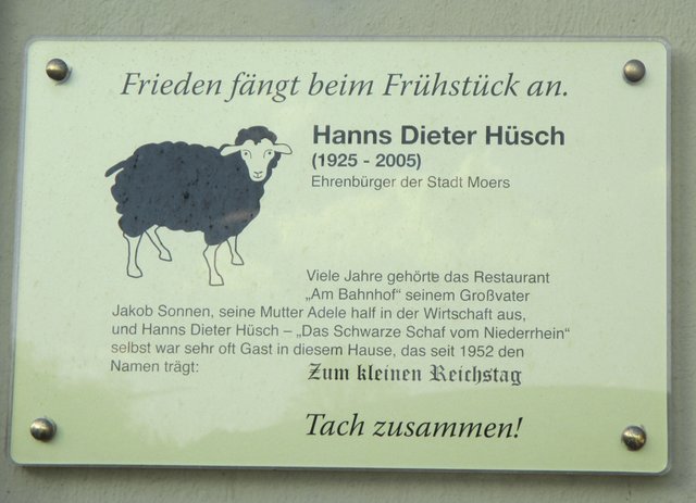 ... ja, auch HÜSCH war ein Niederrheiner Junge´....