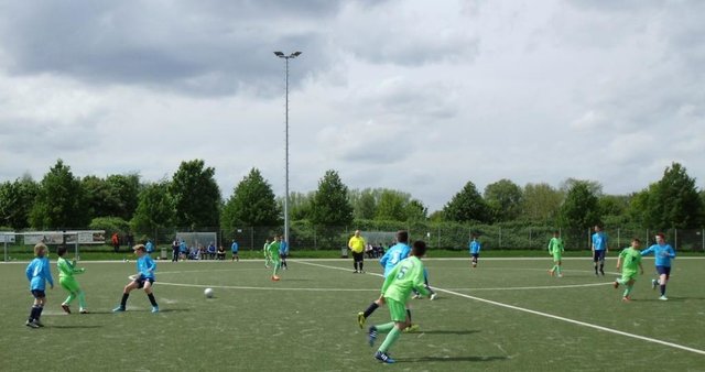 Spielszene D-Jugend: BWF - Adler Osterfeld